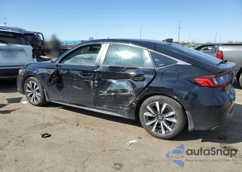 2024 Honda Civic Exl из США, поврежденный, VIN 19XFL1H77RE003474